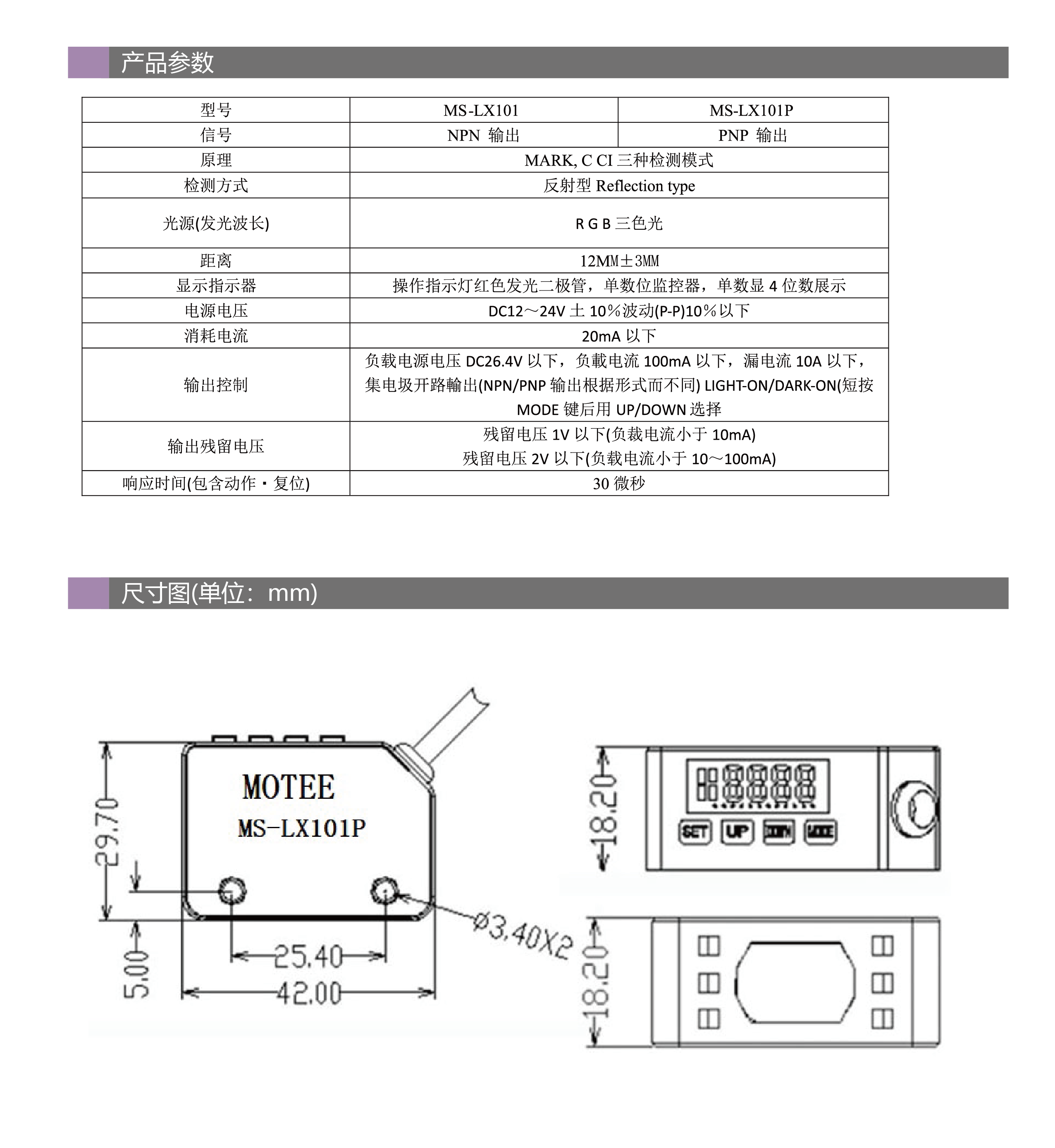 色標傳感器(圖1)